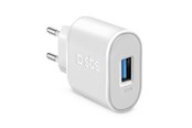 Handys - Adapter und Ladegeräte - SBS 2100 mAh Charger - 2.1A - White - TETR1USB2AWFAST