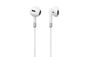 Kopfhörer/Headsets - Joyroom JR-EW01 in-ear wired mini jack headphones with remote control - white - 6956116769833