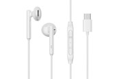 Kopfhörer/Headsets - Joyroom JR-EC05 USB-C in-ear headphones - white - JR-EC05 White