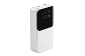 Powerbank (Akku) - Joyroom Mini power bank with built-in cables JR-PBC06 30W 10000mAh - white Powerbank (Akku) - Weiß - 10000 mAh - 6956116776466