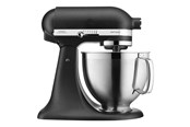 Küchenmaschinen - KitchenAid Küchenmaschine Artisan Premium 5KSM185PSEBK - kitchen machine - 300 W - cast iron black - 5KSM185PSEBK