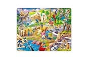 Puzzle - Larsen Puzzles Animals - At the Zoo 48 pcs. Boden - LA-US30