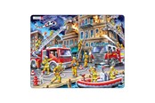 Puzzle - Selecta Play Larsen Jigsaw Puzzle The Firemen 45 pcs. Boden - LA-US21