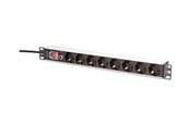 Stromkabel (Extern) - DIGITUS - power strip - aluminum profile and overload protection - 4000 Watt - DN-95436