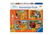 Puzzle - Ravensburger Disney Lion King Puzzle - 4 Puzzles Boden - 120040255