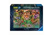 Puzzle - Ravensburger Jigsaw Puzzle Jungle Tiger 1000 pcs. Boden - 120012733
