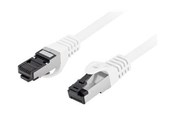 Netzwerk - Kabel - Lanberg patch cable - 50 cm - white - Weiß - 0.5m - PCF8-10CU-0050-W