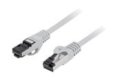 Netzwerk - Kabel - Lanberg patch cable - 1 m - grey - Grau - 1m - PCF8-10CU-0100-S