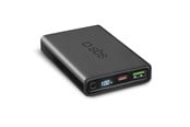 Powerbank (Akku) - SBS Power Bank 10.000 mAh - Black - 10000 mAh - TEBB10000LCDEVOPD20K