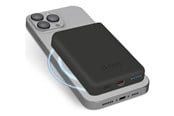 Powerbank (Akku) - SBS 5000 mAh wireless magnetic Power Bank - Black - 5 Ah - TEBB5000MAG1CK