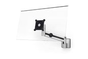Monitorhalterung - DURABLE Flexibler Monitorarm zur Wandbefestigung. Besonders gleichmäßige Einstellung des Bildschirms durch innenliegende Gasdruckfeder. - 509023