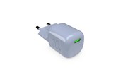 Handys - Adapter und Ladegeräte - Puro MiniPro 20W USB-C Wall Charger – GAN Technology - Blue - PUFCMTCUSBC20WGLBLUE