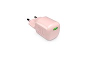 Handys - Adapter und Ladegeräte - Puro MiniPro 20W USB-C Wall Charger – GAN Technology - Rose - PUFCMTCUSBC20WGROSE