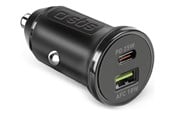 Handys - Adapter und Ladegeräte - SBS 25W car charger - Ultra-fast charging with Power Delivery (PD) - Black - TECRPD25W