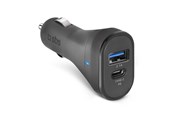 Handys - Adapter und Ladegeräte - SBS 15W Car Charger - 2.1A + 3A - Black - TECRTC1USB2AUL