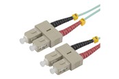 Netzwerk - Kabel - Deltaco patch cable - 1.5 m - blue - Blau - 1m - SCSC-15-OM3