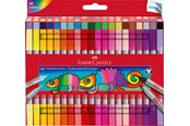 Utensilien zum Schreiben und Zeichnen - Faber-Castell Doppelfasermaler 40er Etui - 151140