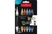 Utensilien zum Schreiben und Zeichnen - Faber-Castell Black Edition Shake&Paint 6x Basic - 285507