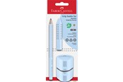 Utensilien zum Schreiben und Zeichnen - Faber-Castell Set Jumbo Grip sky blue BK - 580084