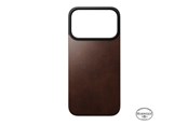 Handys - Cover & Cases - Nomad - Magnetic Leather Back - iPhone 17 Pro | Rustic Brown | Horween | MagSafe - NM014407858
