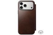 Handys - Cover & Cases - Nomad Modern Leather Folio rustic brown (Horween) - iPhone 17 Pro Max - NM014100858