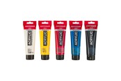 Kreativ-Spiele - Bruynzeel Amsterdam Standard Series Acrylic Paint Primary Set 120ml 5pcs. - 17791905