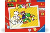 Kreativ-Spiele - Ravensburger CreArt Paint by Numbers - Super Mario - 238880