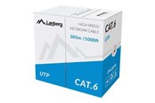 Netzwerk - Kabel - Lanberg bulk cable - 305 m - grey RAL 7035 - Grau - 305m - LCU6-10CC-0305-S