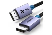 Display Kabel - UGREEN DisplayPort 2.1 - 2m - Black - 15384