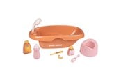 Puppen & Zubehör - Smoby Baby Nurse Doll Bath Set - 9pcs. - 7600220383