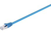 Netzwerk - Kabel - Fuj:tech CAT6A S/FTP network cable 10 m blue - Blau - 10 meter - 902779