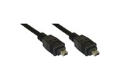 USB Kabel - InLine Firewire/DV cable ieee1394 400Mbps 3.0m 4/4-pin - FW-15