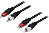 Audio Kabel - InLine 2 x RCA male - 2 x RCA male cable 5 m - MM-112