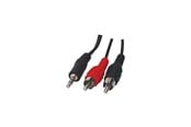 Audio Kabel - InLine 2 x RCA male - 3.5 mm male cable 5 m - MM-142