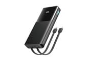 Powerbank (Akku) - Joyroom JR-PBF19 22.5W 10000mAh Powerbank with Two Built-in Cables - Black Powerbank (Akku) - schwarz - 10000 mAh - JR-PBF19