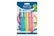 Hobby-Zubehör - Giotto Decor Glitter Glue Neon 5 pcs BL - 11-545300