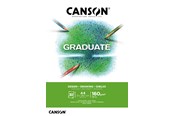 Kunst & Handwerk Ausstattung - Canson Graduate White Drawing Pad A4 160G 30 SH - 17-400110365