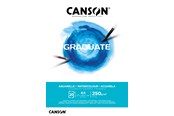 Kunst & Handwerk Ausstattung - Canson Graduate Watercolour Pad A4 250G 20 SH - 17-400110374