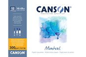Kunst & Handwerk Ausstattung - Canson Montval CP 40x50 cm 300G Block 12 SH - 17-200006546