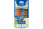 Kunst & Handwerk Ausstattung - Lyra Groove 10 pcs BL - 1-3811100