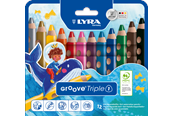 Kunst & Handwerk Ausstattung - Lyra Groove Triple 1 12 pcs - 1-3831120