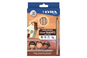 Utensilien zum Schreiben und Zeichnen - Lyra Color Giant Skin Tones 12 pcs BL - 1-3931124