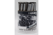 Kunst & Handwerk Ausstattung - Lyra Crayon Graphite Aquarell Pot 24 pcs  8x 2B 8x 6B 8x 9B - 1-5633240