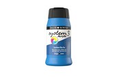 Kunst & Handwerk Ausstattung - Daler-Rowney System3 500 ml Coeruleum Blue Hue - 16-129500112