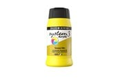 Kunst & Handwerk Ausstattung - Daler-Rowney System3 500 ml Fluorescent Yellow - 16-129500681