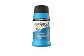 Kunst & Handwerk Ausstattung - Daler-Rowney System3 500 ml Fluorescent Blue - 16-129500100