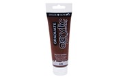 Kunst & Handwerk Ausstattung - Daler-Rowney Graduate Acrylic 120 ml Burnt Umber - 16-123120225