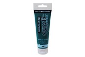 Kunst & Handwerk Ausstattung - Daler-Rowney Graduate Acrylic 120 ml Phthalo Green - 16-123120386