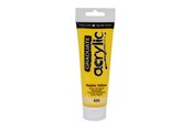 Kunst & Handwerk Ausstattung - Daler-Rowney Graduate Acrylic 120 ml Naples Yellow - 16-123120634