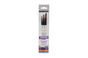 Kunst & Handwerk Ausstattung - Daler-Rowney Graduate Synthetic Round Brush Set 3 pcs - 16-212530007